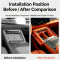 Silicone Wireless Charging Panel Mat, Full Coverage Anti-slip Phone Storage Pad for BYD Tang EV, Car Interior Decorations