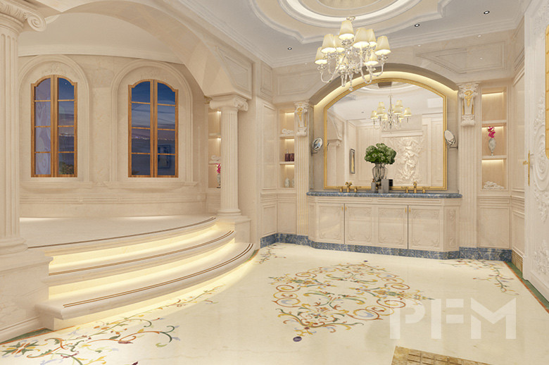 Tajikistan Private Villa bathroom design