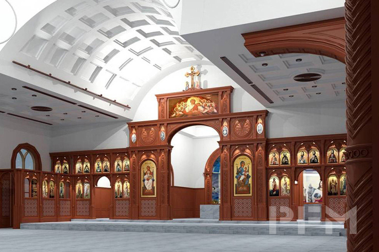 Coptic Orthodox Church 3D design