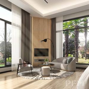luxury modern interior decoration design plan for living room bedroom