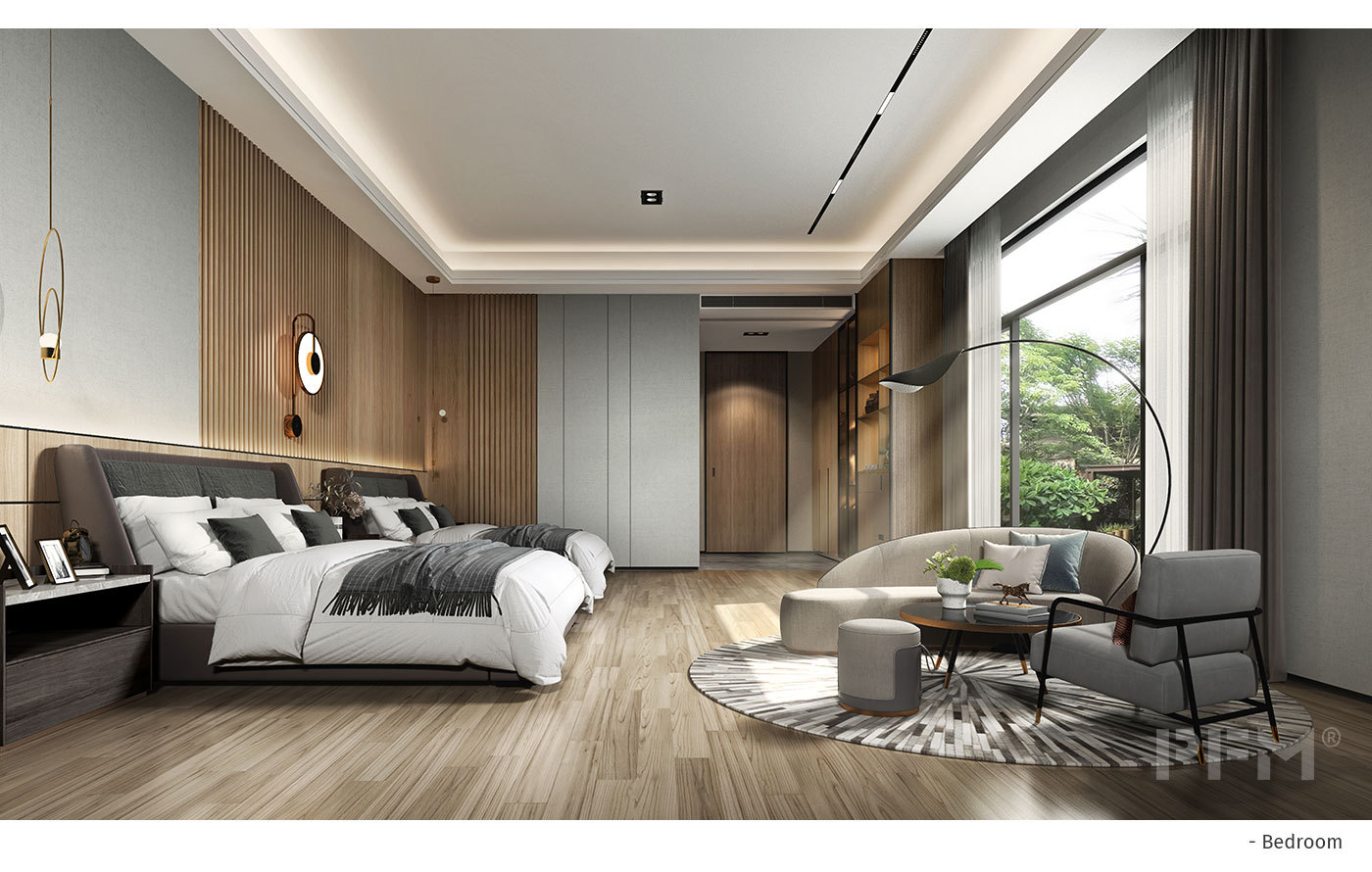 luxury modern bedroom design