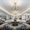 Luxury Royal interior villa Design for living room bedroom staircase