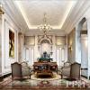 Luxury Royal interior villa Design for living room bedroom staircase