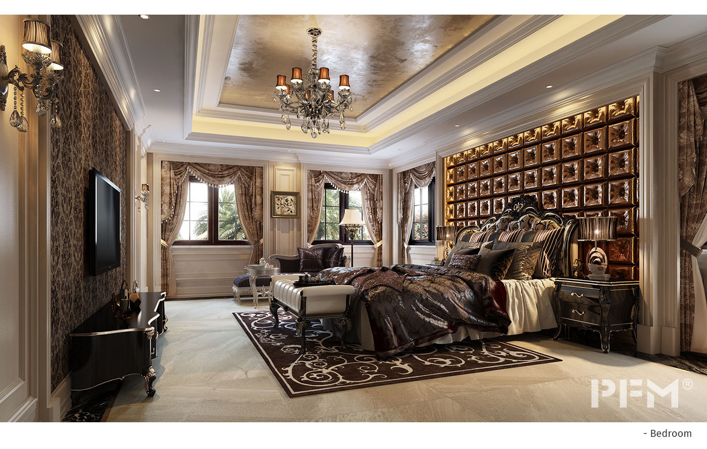 luxury bedroom design