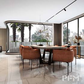 Custom private modern style exterior interior house design