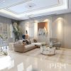 Luxury white high-end Modern Villa Design form Uzbekistan