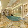 Luxury Royal Nobles Palace Interior Bathroom  swimming pool Design form Grozny Chechnya Russia