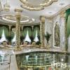 Luxury Royal Nobles Palace Interior Bathroom swimming pool Design form Grozny Chechnya Russia