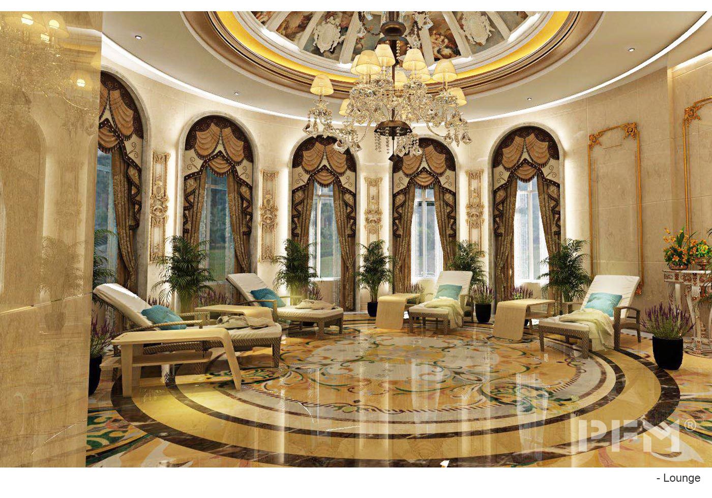 royal classic lounge design