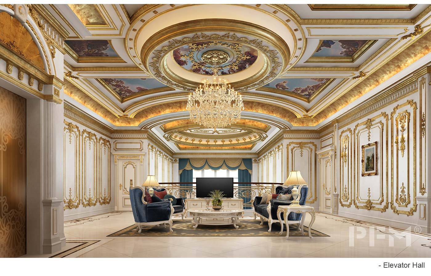 royal elevator hall design