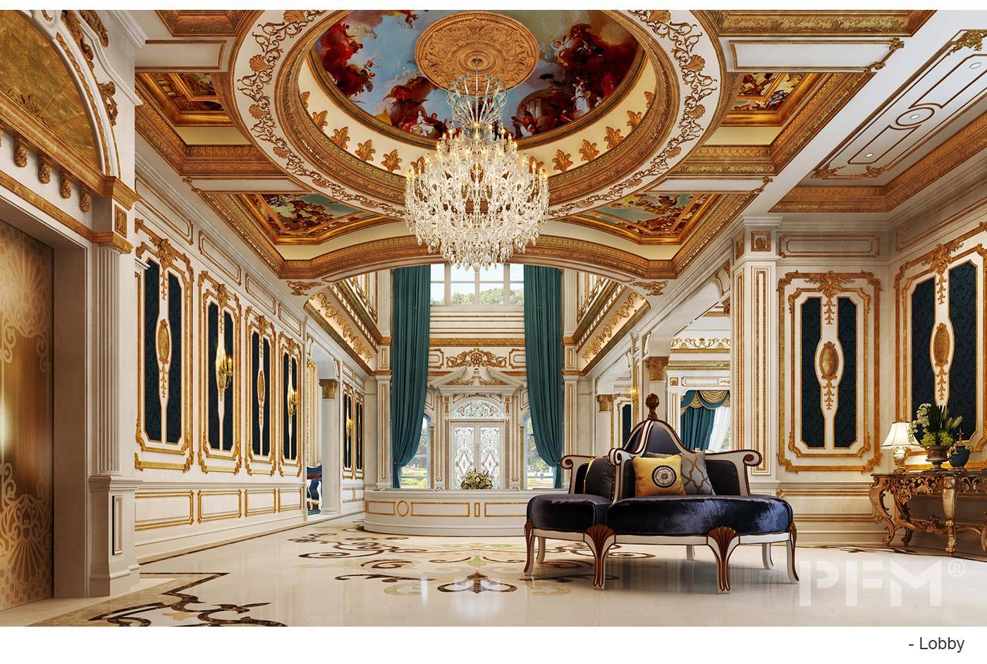 royal lobby design