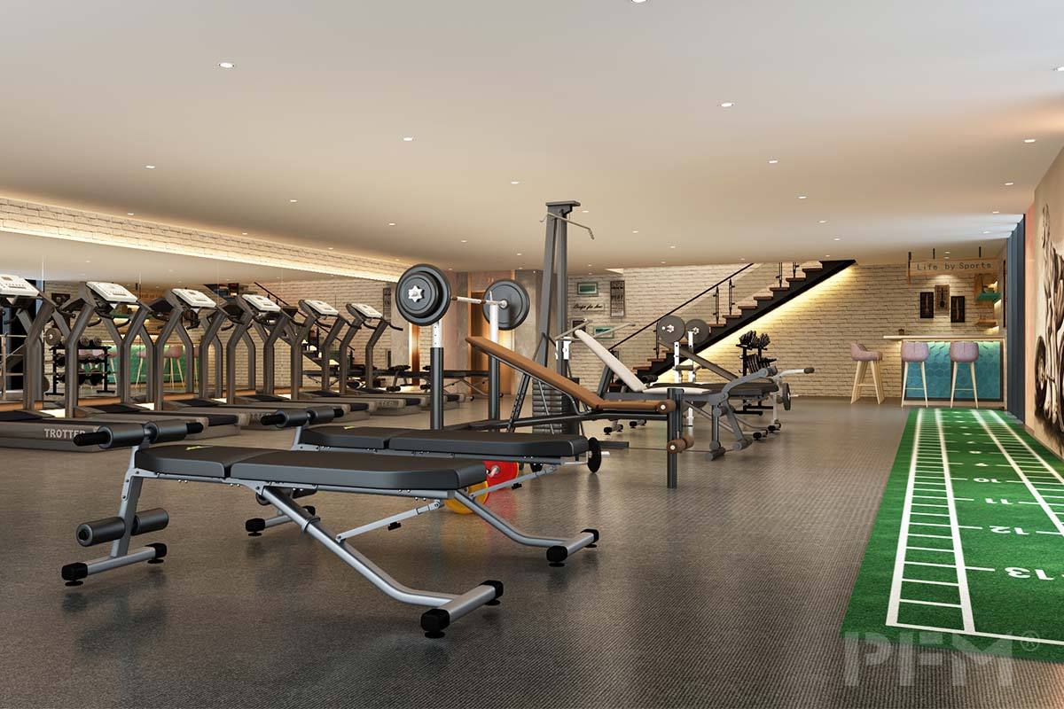 fitness center design