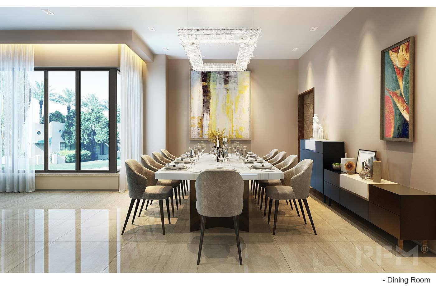 modern dining room design