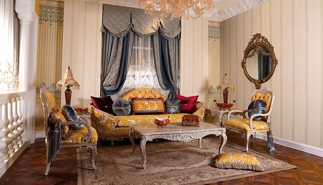 7.Versailles Palace living room furniture