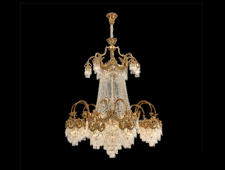 Royal Palace Luxury mansion crystal chandelier 