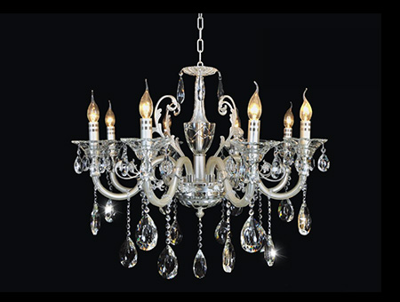 Luxury villa chandelier