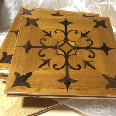 Custom water resistant laminate engineered oak pattern wood flooring for livingroom bedroom