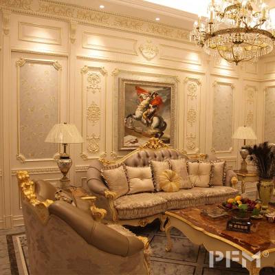 hand carved neo classic royal sofa set design luxury living room gold furniture for palace