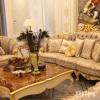 hand carved neo classic royal sofa set design luxury living room gold furniture for palace