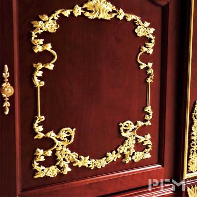 factory price royal interior wood carved wall panel for sale