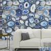 Manufacture agate price backlit blue agate slab polish stone for sale