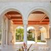 Sinai Pearl beige limestone wall stone exterior cladding for villa project