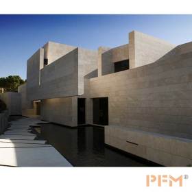custom villa | palace limestone veneer exterior facade wall tiles for villa decor