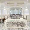 Turkey natural stone milas lilac marble slab wall design for villa