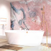 backlit pink onyx marble price luxury interior bathroom walls decor