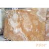 Translucent resin yellow onyx stone marble slab backlit countertop for villa decor