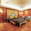 PFM custom wholesale price luxury royal  king size green bed classic bedroom solid wood furniture sets