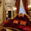 luxury villa decor royal living room red sofa sets hom classic furniture for wholesale