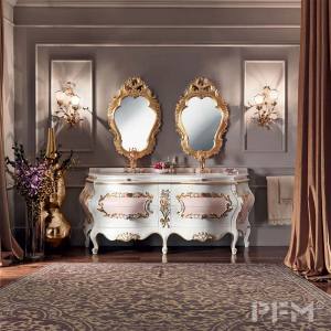 classic luxury white dressing table mirror royal oak bedroom furniture for interior decor
