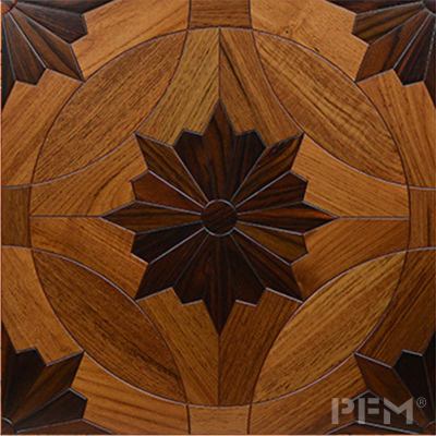 home wooden flooring anti-water engineered wood flooring parquet brown wood tile