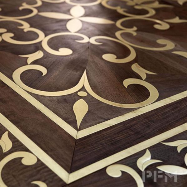 wooden flooring anti-water oak stainless steel engineered wood flooring parquet for indoor bedroom