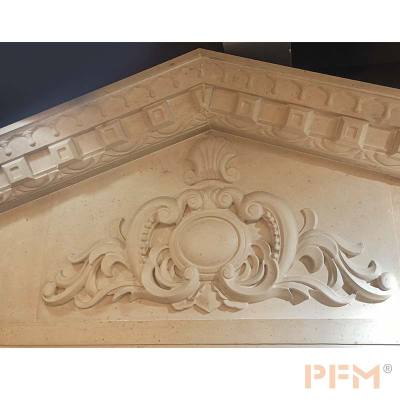 custom greece one-stop solution antique architectural stone door pediment building window limestone wall cladding pediments for luxury villa