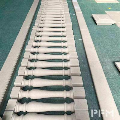 design decorative balcony parapet wall natural granite stone parapet wall railing for villa decor