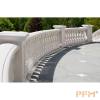 manufacture curved parapet wall custom decorative balcony parapet wall granite stone parapet wall railing