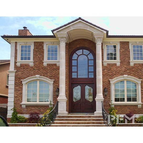 custom manufacturing marble slab front door surrounds villa marble stone window surrounds wall facade