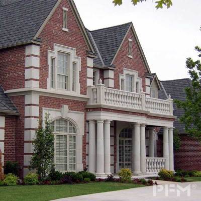 custom manufacturing marble slab front door surrounds villa marble stone window surrounds wall facade