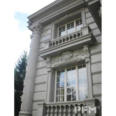china manufacture architectural stone window surrounds decorative villa exterior stone window surrounds facade wall