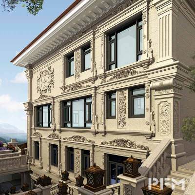 PFM custom limestone door surround cost antique front door surrounds decorative stone window villa facade