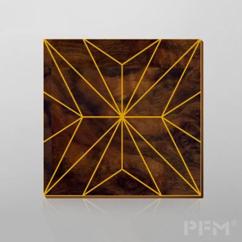 Custom square line oak wooden flooring inlay丨engineered wood flooring丨solid wood floor丨for bedroom