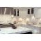Bright concise decoration marble black stripes white marble wall flooring for kitchen bathroom livingroom