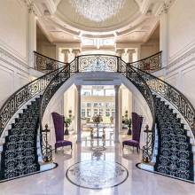 Villa staircase丨Staircase type丨Luxury staircase丨Interior Staircase