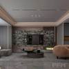 Luxury smoky quartz natural gray crystal slab丨bathroom丨wall decor丨livingroom