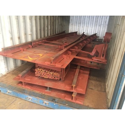 Steel sleepers are suitable for Small traction equipment track