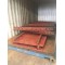 Steel sleepers are suitable for Small traction equipment track