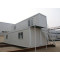 Prefabricated building structure with movable combined steel frame container house