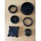Large supply of high elastic industrial rubber shock absorbers